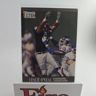 1991 Fleer Ultra - #126 Leslie O'Neal San Diego Chargers  - Image 1 of 4