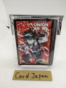 60 Sleeves My Hero Academia UNION ARENA Official card Sleeve TCG Japan /A2 - Picture 1 of 2