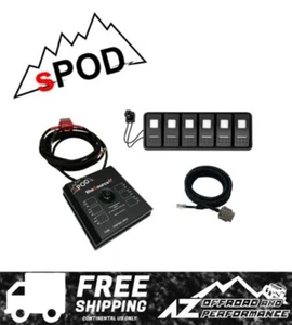 sPOD 6 Circuit SourceLT Modular System w/ Blue LED - UNIV w/36" Battery Cables - Picture 1 of 4