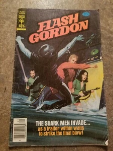 Flash Gordon The Shark Men Invade no 21 de enero de 1979 Western Publishing Comic bo - Imagen 1 de 5