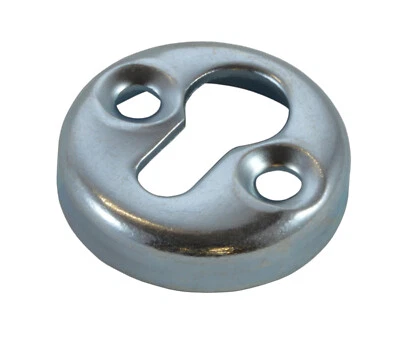 * Strong Galvanised Keyhole Slotted Shelf Bracket Hangers 30 Dia. * 7mm Steel + - Image 1 of 4