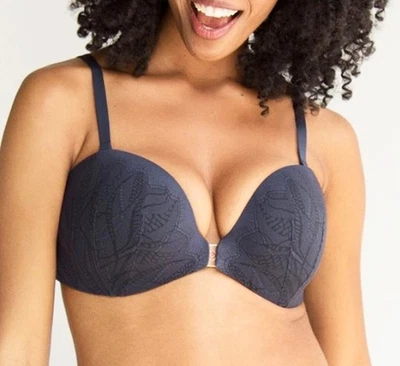 Evelyn Bobbie Strapless Bustier Bra Wireless Padded Beige Size 02.12.118 NWT - Image 1 of 4