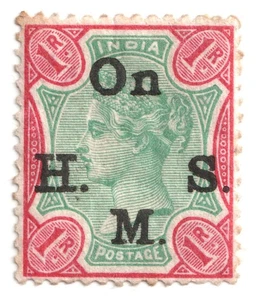 Indien 1892 SG O48 postfrisch MH - Bild 1 von 1