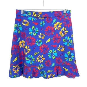 Fresh Produce Schlupfrock Damen Größe M Blau Mehrfarbig Blumenmuster - Bild 1 von 6