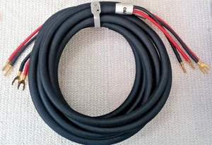 1 Paar AIV Black Moon Lautsprecherkabel 2 x 3 Meter, Banana, Kabelschuh - Bild 1 von 2