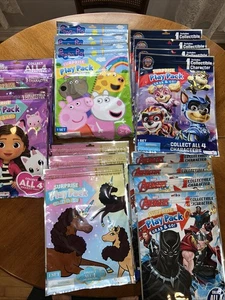17 Suprise Play Pack Grab & Go Crayons Sticker Coloring Book Poster Assorted - Picture 1 of 8