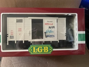 LGB 4032 Nestlé Chocolats Boxcar G Scale – Rare European Edition – NIB - Picture 1 of 5