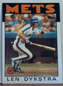 Len Dykstra 1986 Topps #53 M4 - Picture 1 of 1