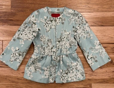 Moncler Gamme Rouge GIUBBOTTO ORTIE Floral Jacket Full Zip Women’s 2 Medium - Image 1 of 4