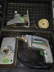 Vintage Skill Power Tool Drill Kit Model 501 with Jig Saw & Sander Attachments - Picture 1 of 6