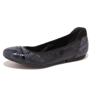 5869O ballerine HOGAN WRAP blu/nero scarpa donna shoe woman - Picture 1 of 4