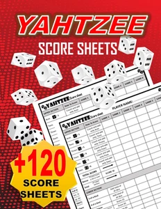 Yahtzee Notenblöcke: Yahtzee Notenblätter für Notenhaltung, 8,5 x 11 Zoll groß - Bild 1 von 12