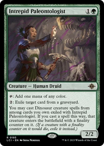 Intrepid Paleontologist #193 | NM FOIL | The Lost Caverns of Ixalan Magic MTG - Picture 1 of 1