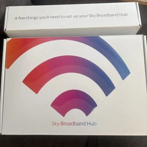 Sky Broadband Wireless Hub 4.2 Router with WiFi - Model SR203 Boxed Latest New - Picture 1 of 5
