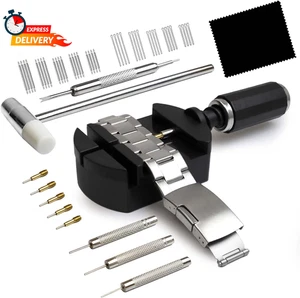 Watch Link Removal Kit, Watch Band Sizing Tool for Watch Strap Adjustment, Watch - Bild 1 von 9