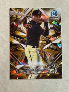 2025 Bowman Chrome Sapphire Gold Sapphire Selections Josuar Gonzalez /50 Giants - Picture 1 of 2