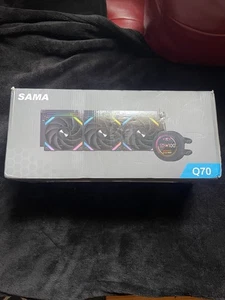 Refroidisseur liquide CPU Sama Q70 360MM eau AIO - Photo 1/3