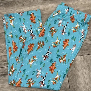 Pigiama Jammies For Your Families Taglia LT Invernale Cane Super Morbido Salopette Pantaloni - Foto 1 di 4