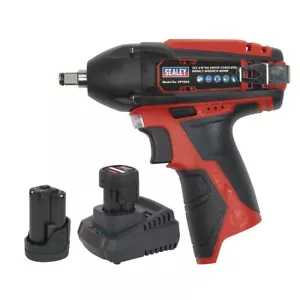 Sealey 12V Schlagschrauber-Set 3/8" Vierkantantrieb - 2 Akkus - Bild 1 von 8
