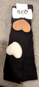 New Girls Bling Collection Black Knee Socks Size 10 European 34-36 US 2.5-4.5 - Picture 1 of 4