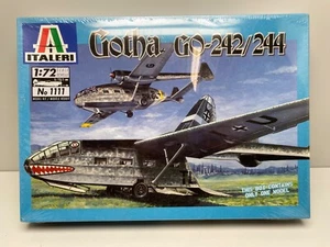 GOTHA GO-242/24 Model Airplane Kit No. 1111 Military Italian Made 1:72 Scale SL - Picture 1 of 9