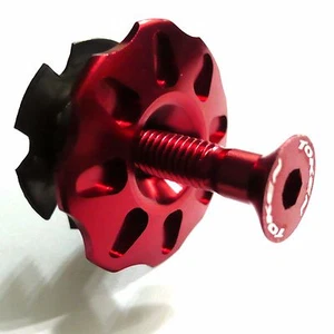 gobike88 TOKEN TK290 Alloy Headset Cap, 1-1/8", Red, C52 - Picture 1 of 1
