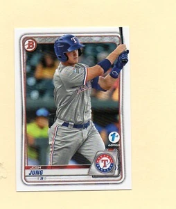 2020 Bowman 1st Edition #BFE-113 Josh Jung (RC) - Picture 1 of 1