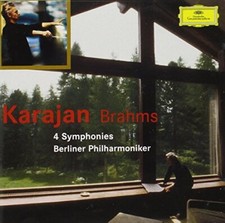 Herbert von Karajan - Brahms: The 4 Symphonies - Herbert von Karajan CD NQVG The