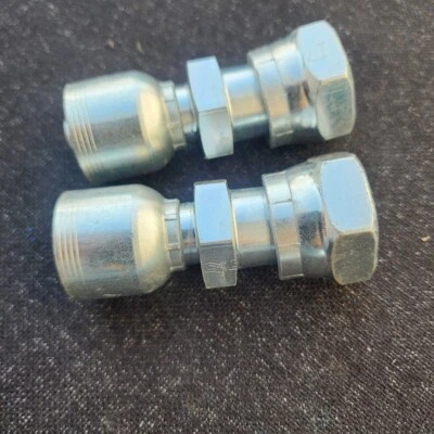 1JS71-12-8  1/2" to 3/4" Female ORS Swivel, J Series - Image 1 of 3