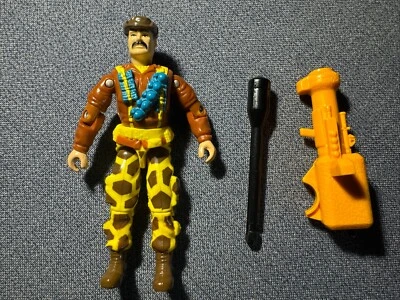 Leatherneck 1993 GI Joe Vintage 1990s Action Figure w/ Missile Launcher Loose - Image 1 of 4