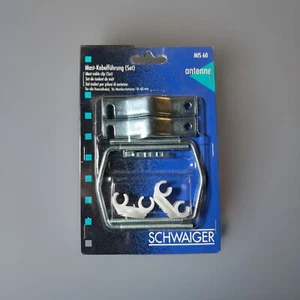 Schwaiger Mast Kabelführung Set MIS 60 Mast Halterung Kabel Halter 18 - 60 mm - Bild 1 von 2