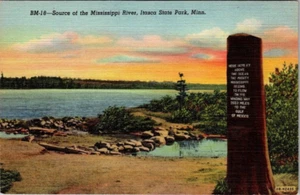 Postkarte Quelle von Mississippi River Itasca State Park Minnesota - Bild 1 von 2