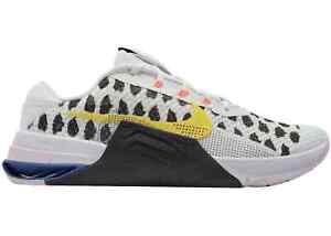 Women's Nike Metcon 7 Polka Dot Black Yellow Strike White DJ4312-074 sz 9.5