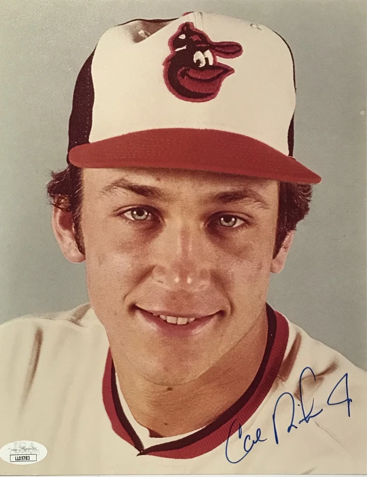 Cal Ripken Jr. Autographed 8x10 Baseball Photo (JSA) - Image 1 of 1