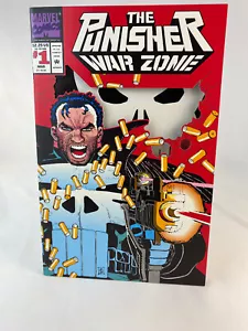 The Punisher War Zone #1 1992. Embossed die cut cover. RAW. - Picture 1 of 5