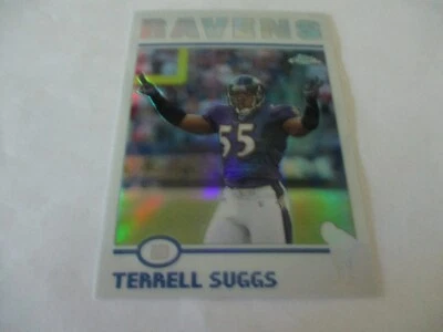 2004 Topps Chrome Football Refractor Terrell Suggs Card #29 - Image 1 of 2
