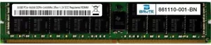 861110-001 - HP Compatible 32GB PC4-19200 DDR4-2400Mhz 2Rx4 1.2v ECC RDIMM - Picture 1 of 3