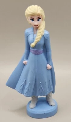 Disney Frozen Elsa Reina de las Nieves Azul 3.25" PVC Figura Estatuilla Decoración de Pasteles Foto 1 de 3