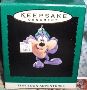 Dizzy Devil 1994 Miniatura - Warner Bros, Warner - Tiny Toon, Hallmark Tree Ornament - - Imagen 1 de 5