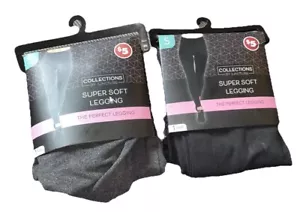 Collezioni | LEGGINGS DONNA super morbidi | TAGLIA SMALL | 2 PAIA - Foto 1 di 4