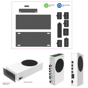 For XBOX Series S Console Accessories Dust Plug Cover Dust Net Protective Suit - Picture 1 of 10