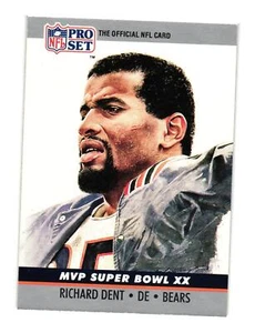 1990 Pro Set #20 Richard Dent Chicago Bears - Picture 1 of 2