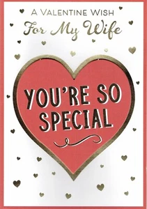 FRAU VALENTINSTAGSKARTE Qualität Valentinstag Du bist so besonderes Design - Bild 1 von 3