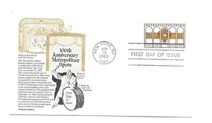 2054 Metropolitan Opera, Aristocrat Cachets, FDC - Imagen 1 de 1