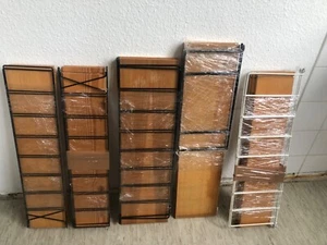 String Wandregale Konvolut Verschiedene Grössen Verschiedene Modelle 1970er - Bild 1 von 12
