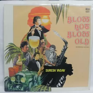 Suresh Yadav LP Vinyl Record Blow Hot Instrumental Film Tunes Bollywood India NM - Imagen 1 de 8