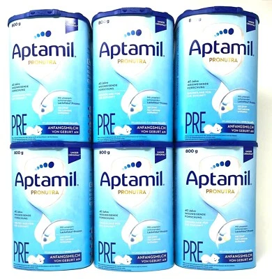 Aptamil Pronutra Advance PRE Anfangsnahrung (6x800g) ab der Geburt