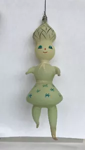 Modellino Pixie Natale Pixie Rara Insolita Antica Vetro Soffiato a mano Polacco - Foto 1 di 13