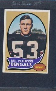 1970 Topps #016 Bill Peterson Bengals EX *3255 - Picture 1 of 1
