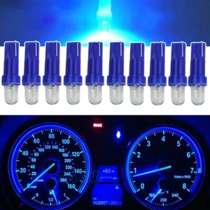 Car Instrument Cluster Panel Gauge Dash Blue LED Light Bulb 17 57 37 73 74 T5 - Picture 1 of 17
